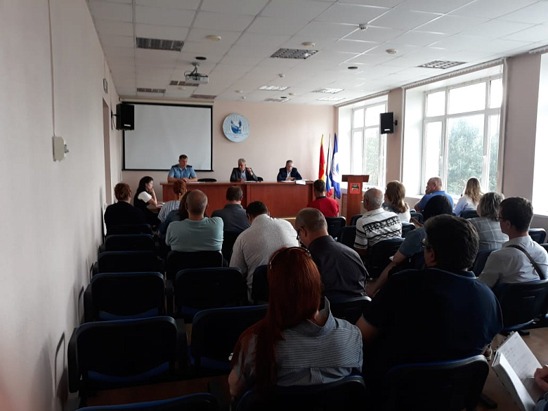 Cовещание с руководителями (представителями) управляющих организаций Заволжского района г. Твери